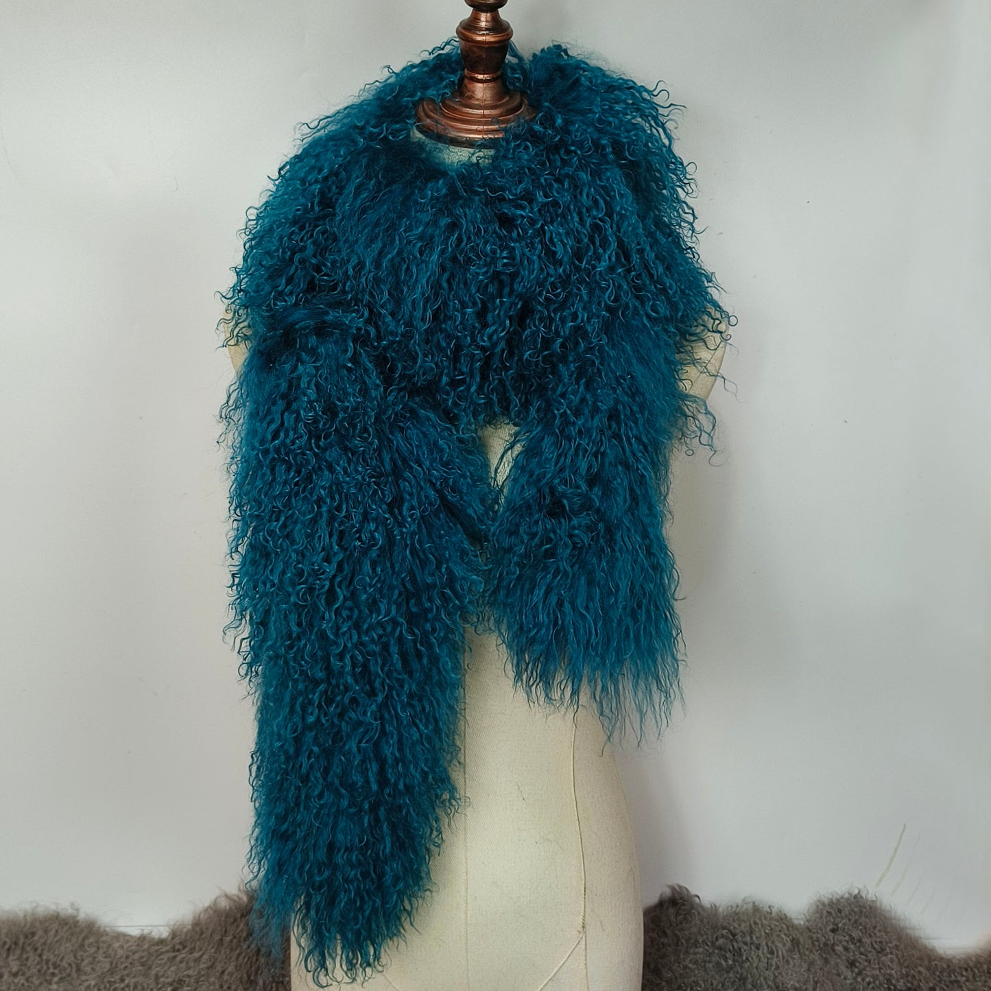 Tibetan / Mongolian lamb fur Scarf - Many Colors