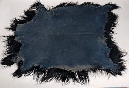 Real Genuine Goat fur pelt rug - Many Colors