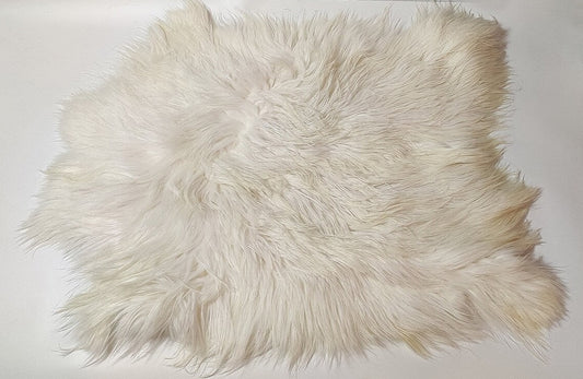 Real Genuine Goat fur pelt rug - Many Colors